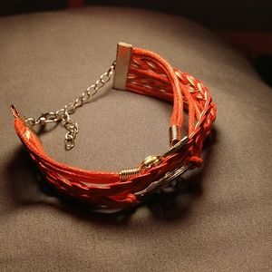Multi layered Peace bracelet